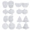 Silicone Halloween Skull Coaster Resin Casting Mold-Ghost 03 2