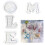Storage Container Crafting Silicone Mold Personalized-E letter 3