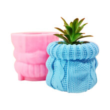 Home Decorations Silicone Mould for Flower Pot Concrete Mold DIY