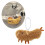 Dolls Bag Keychain Plush Keys Chain Backpack Pendant for 2