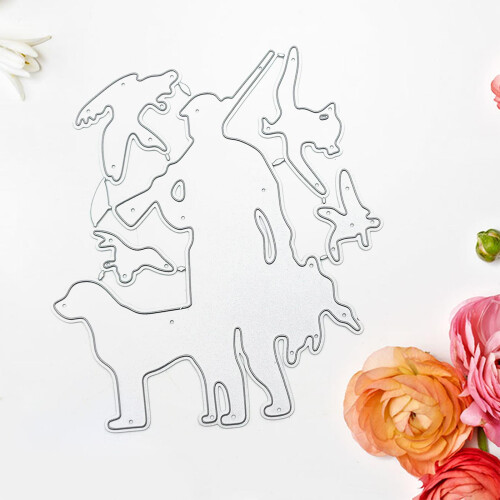 Επαναχρησιμοποιήσιμες μήτρες για είδη scrapbooking, λεπτές μήτρες σε σχήμα wafer για να 2