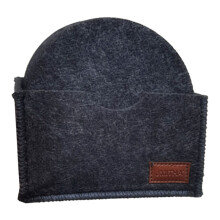 Conjunto de porta-copos versátil, design elegante, feltro absorvente que protege os móveis contra danos, antiderrapante para bebidas quentes e