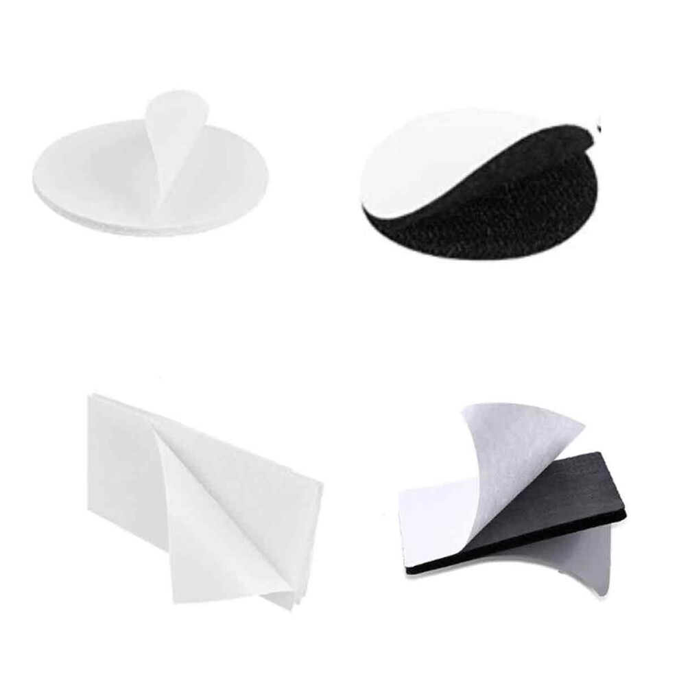 Adhesive Non-Slip Felt Pads, Soft Felt Furniture Pads For Smooth Surfaces, Self-Adhesive Double-Sided Wear-Resistant Felt Fabric For Damage-Free 9448196702673