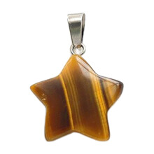 Jewelry Findings Charm Pendant Natural Stone-5.tiger eye stone