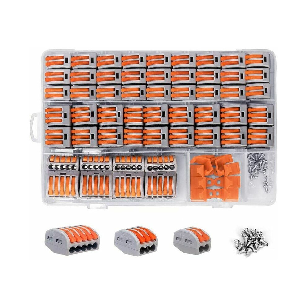 Wire Splice Connectors, Lever Wire Connectors With Flame Retardant Insulation, Quick Disconnect For Industry Lighting, Terminal Block Cables, Compact 9405630911220