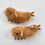 Dolls Bag Keychain Plush Keys Chain Backpack Pendant for 7