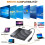 External Dvd Drive, Portable Cddvd Burner Reader Writer Compatible With Mac, Pc Windows 11/10/8/7 Linux Os, Led Light Design Compact And Portable For 5