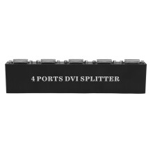 Spliteur DVI 1 en 4 Sorties, Distributeur vidéo sans perte HD, Prise EU