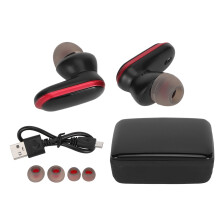 Bezdrôtové slúchadlá s redukciou hluku Bluetooth 5.3, HiFi zvuk, dotykové ovládanie, preklad, vodotesné, LED digitálny displej, ergonomický