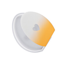 Personalized Crystal Heart Eggs Shaped Coaster-Section 1