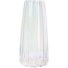 Sophisticated Flower Vase For Decor, Clear Glass Vase With Handmade Glass And Simple Stylish Design Ideal For Wedding Centerpiece Or Home Decoration