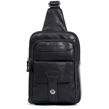 Víceúčelové crossbody kabelky přes rameno, elegantní vintage textura pro muže