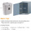 Space Saving Hanging Small Trash Can, Easy Install Non Smelling Fruit Fly Free Kitchen Compost Bin, Wall Mount Under Sink Odorless Storage 7
