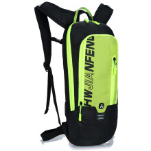 Abenteuerbereiter Trinkrucksack, kompatibel mit verschiedenen Handygrößen, aus reißfestem Material, mit reflektierenden Streifen und Belüftung.