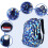 Geometric Print Backpack Set, Wide Application Duffle Bag for Adventures Beyond School 3