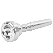 Metal Trumpet-Mundstück 3C für Trompeter Silber Ersatzzubehör