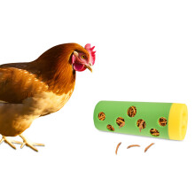 Wide Mouth Chicken Treat Roller Toy: Boosts Exercise & Interest