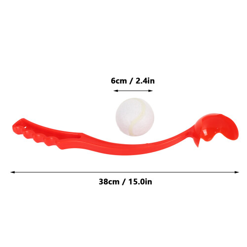 Ergonomic Hand Dog Ball Launcher 38cm/15.0in 6.0cm 1