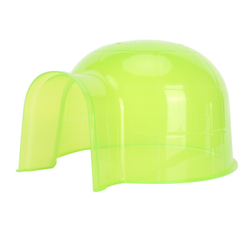 Contenitore trasparente in plastica per sabbia hamster 16x14x9cm 1