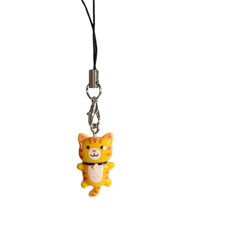 Cell Phone Strap Keychain Cat Pendant Phone Lanyard Anti Lost-3 7732000918407