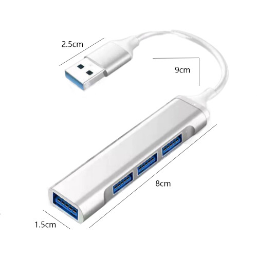 Διανομέας USB για οικιακό γραφείο και ταξίδια σε εξωτερικούς χώρους, μεταφορά 1