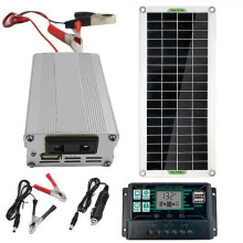 Painel solar para autocaravana, caravana ou barco, módulo monocristalino à prova de água de 200 W e 12 V, taxa de conversão de 23-24%, proteção