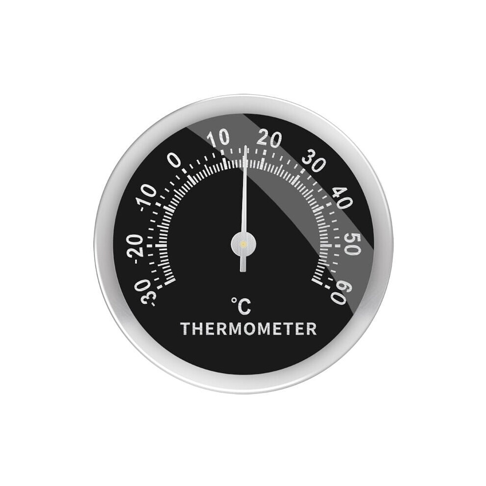 Mini Mechanical Metal Analog Thermometer, High Accuracy And Easy To Read Dial, Energy Saving, Environmental Protection, Suitable For Indoor Outdoor 9405630849387