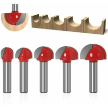 Outils de précision en alliage de carbure, fraises à double cannelure pleines pour la découpe de matériaux composites et de contreplaqués,