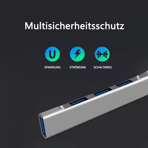 Διανομέας USB SuperSpeed Transmission, φορητός διαχωριστής USB με ευρεία συμβατότητα για 2