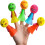 Bouncy Emoji Popper για διαδραστικό παιχνίδι, ανθεκτικά πλαστικά παιχνίδια με ελατήρια 2
