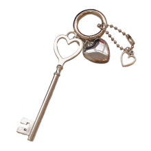 Modesleutels en hart sleutelhanger legering materiaal Y2K-Hart