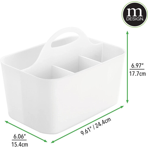 Portable Craft Storage Organizer, Smart Storage Solution For Art Craft Supplies In A Quality Constructed Stackable Bin Basket 2