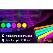 Bastões luminosos, colares neon para festas, ideais para uma experiência criativa e inesquecível. Pacote com vários bastões luminosos