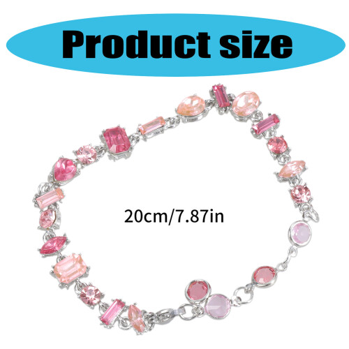 Mode Strass Perles Bracelets Porte-Bonheur Réglable Bracelet 2