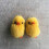 Boucles d'oreilles pendentif canard jaune, doux et mignon, 4