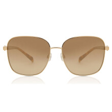 Karen Millen Sunglasses KM7020 410 Shiny Gold Dark Brown Gradient