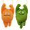 Plüsch-Katze-Puppe-Schlüsselanhänger, Ornament,-Grün 2