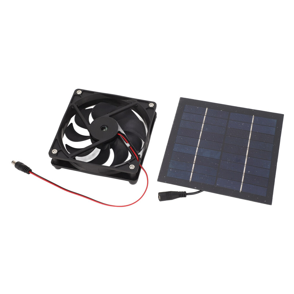 Solarpanel-Ventilator-Kit, 50 W, tragbar, für