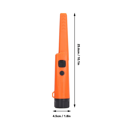 Détecteur de métaux à main étanche, pointeur, 3 modes, orange 1