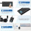 Προσαρμογέας Bluetooth για αεροπλάνο, Δέκτης πομπού 2 σε 1 για απρόσκοπτη ψυχαγωγία 6