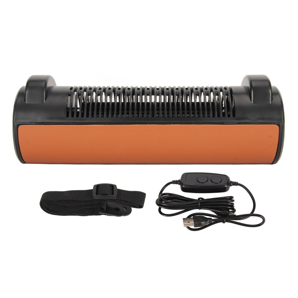 Car Backseat Airflow Fan Bladeless Low Noise Usb Powered Efficient Air Circulation Lightweight Construction With Adjustable Angle 9464372415106