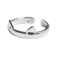 Charming Cartoon Cat Claw Rings Fashion Open Rings Suitable-1