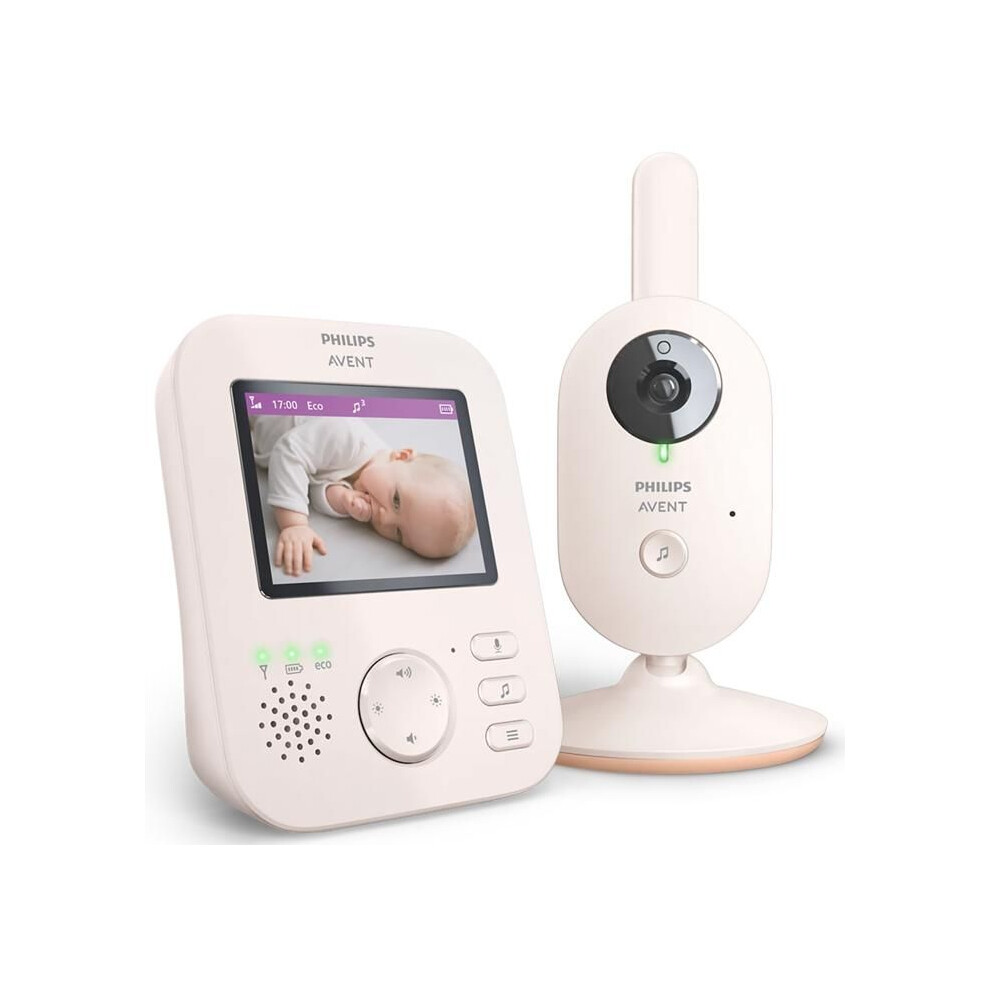 VIDEOCAMERA BABYSITTER PHILIPS AVENT CON TELECAMERA 2,8" SCD881/26