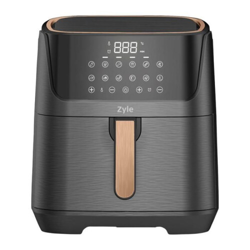 Heteluchtfriteuse - ZYLE - ZY885RAF - 7 liter - 12 programma's - Variabele temperatuur