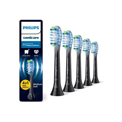 Philips Spazzolini Philips Sonicare HX9045/88 Set di 5 Nero