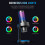 FIFINE Microfono USB - FIFINE - A9 - RGB - 4 direttività - Alta fedeltà 4