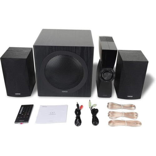 Edifier Système de haut-parleurs 2.1 - Edifier - CX7 - 69 watts - Bluetooth - USB - SD 1