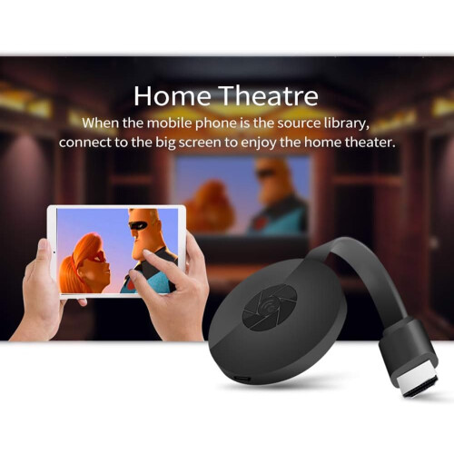 Ασύρματος προσαρμογέας οθόνης G2 για ροή 1080P, υποστηρίζει δέκτη κατοπτρισμού 2