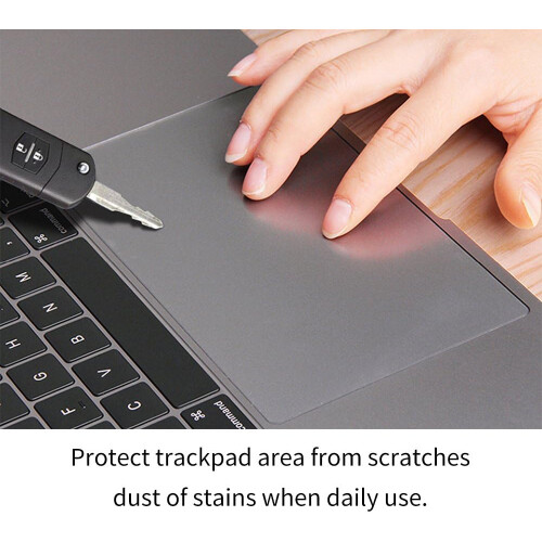 Προστατευτικό Trackpad για MacBook Pro 13 ιντσών, εξαιρετικά λεπτό και διαφανές, 2