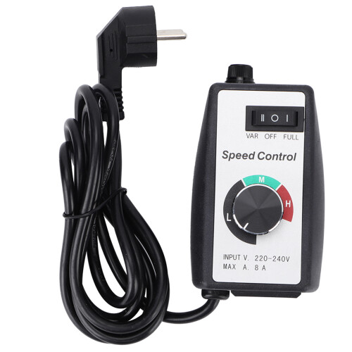 Variable Speed Controller, Compact Flame Retardant Router Speed Governor for Efficient Power Tool Speed Regulation, Electric Motor Rheostat for Lighti